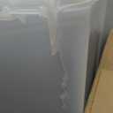 Amazon Basics Airtight Pet Food Storage Container with Scoop, BPA Free, Removable Wheels, 69 QT, Gray