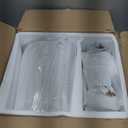 NIORSUN 19.9 inch Battery Operated Wall Sconce Set of 2,Black Rechargeable Wall Lights with 5200mAh Dimmable Detachable Bulbs and Remote,10 Colors Wireless Sconces for Bedroom Living Room Hallway