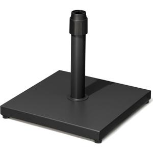 45lbs Patio Umbrella Base - Heavy Duty Outdoor Patio Market Umbrella Stand for Deck, Poolside, Balcony, Wind-Resistant Design,Black