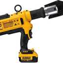 DEWALT 20V MAX Cordless Plumbing Pipe Press Tool Kit with Crimping Heads, Pro Press Tool For Copper Pipe and Stainless Steel Pipes, -1 , 2 Batteries and Charger Included (DCE200M2K)