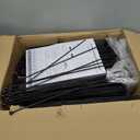 30 Pack Decorative Garden Fence Panels, 17in(H) x 31.5ft(L), Rustproof Metal No Dig Fence, Animal Barrier for Dogs & Rabbits, Anti Digging Fencing for Flower Bed Edging, Yard, Patio & Outdoor