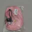 Light Pink Bob Wig with Heart Sunglasses - Heat-Resistant, Synthetic Fiber, Adjustable and Natural Looking