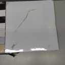 40-Pack Peel and Stick Floor Tiles Vinyl Floor 12 x 12 inch Self Adhesive Waterproof Glossy Flooring Planks DIY for Bathroom, Kitchen, Living Room, RV, Cover 40 Sq. Ft, Polish White Marble