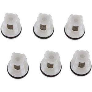AR ANNOVI REVERBERI AR2233 Replacement Pressure Washer Valve Kit, RMW Series Pumps, EZ Start, Black, 6 Pack
