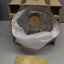 Niteangel Super-Silent Hamster Exercise Wheels - Quiet Spinner Hamster Running Wheels with Adjustable Stand for Hamsters Gerbils Mice Or Other Small Animals (M, Transparent)