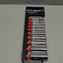 10PCS 3/8 Drive Deep Socket Set, SAE (5/16"-7/8"), 6-Point, Cr-V Steel, Chrome Plated Socket With Hanging Bracket, Cover Most Commonly Sizes