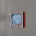 2 in 1 Protective Case Compatible with Apple Airpods Pro 2nd/1st Generation & Airtag Case Combo, Soft Silicone Protective Cover with 2 PCS Screen Protector, Shock-Proof Anti-Scratch(Blue)