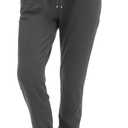 Walifrey Womens Joggers with Pockets, Drawstring Sweatpants Women for Lounging Jogging Workout and Gym (Large, Grey)