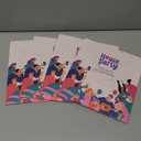 HOUSE OF PARTY Hocus Pocus Banner - Hocus Pocus Birthday Party Decorations - Witch Cat Party Decorations - Hocus Pocus Wall Decor - Halloween Party Decoration Supplies, Pack Of 4