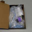 GAGALIFE Built in Counter Soap Dispenser (Brushed Nickel) for Kitchen Sink and Extension Tube Kit, Anti-Leakage Upgrade with 40" Tube No More Top Refill