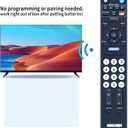 2 x PZL RM-YD028 Remote Control Replacement for Sony LED LCD Bravia Digital Color TV KDL-52V5100 KDL-40SL150 KDL-22L5000 KDL-40V5100 KDL-26L5000 KDL-37L5000 KDL-52VL150 KDL-55V5100 KDL-32L5000 KDL-46VL150