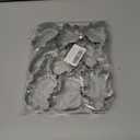 Christmas Cookie Cutters, 8 Piece Holiday Stainless Steel Biscuit Shapes for Baking - Snowman,Christmas Tree,Gingerbread Man,Candy Cane,Snowflake,Santa Face,Christmas Bell, Reindeer Mold