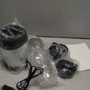 12-Piece Smoothie Blender Maker 25,000 RPM Personal Blender for Ice Crushing Smoothies & Frozen Drinks Nuts with 23oz, 32oz, 37oz Portable Cups Two 6-Leaf Stainless Steel Blades, Silver