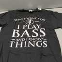 Port Company 
That's What I Do I Play Bass And I Know Things Funny T-Shirt
T-shirts Black Size S