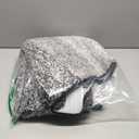 Kitinjoy Indoor Outdoor Door Mat, 47x24 Non-Slip Absorbent Dirt Trapper, Low-Profile Washable Inside Entrance Front Floor Mat, Sturdy Soft Entry Doormats for Entryway, Black