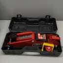 BIG RED T820014S Torin Hydraulic Trolley Service/Floor Jack with Blow Mold Carrying Storage Case, 1.5 Ton (3,000 lb) Capacity, Red