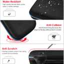 ivoler Carrying Case for Nintendo Switch 2 Model(2025), Portable Hard Shell Pouch Carrying Travel Game Bag for Nintendo Switch 2 Accessories Holds 12 Game Cartridge (Black)