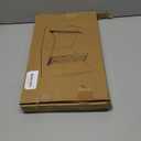 L Shaped Shower Curtain Rod,Adjustable Corner Shower Rod(23.6"-39.8"x23.6"-39.8"),90 Degree Wall Mounted Shower Curtain Rod for Bathroom,Bathtub,Clothing Store,Locker Rooms,Private Space,Need to Drill