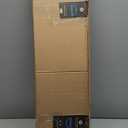 Blackout Roller Shades Blinds Cordless for Windows Pull Down Room Darkening Door Blinds with Thermal Insulated Easy to Install for Living Room,Bedroom,Home,Office Bathroom Grey 35" W x 72" H