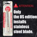 7 x NT Cutter PRO Auto-Lock Stainless Steel Utility Knife (A-1P) 9mm