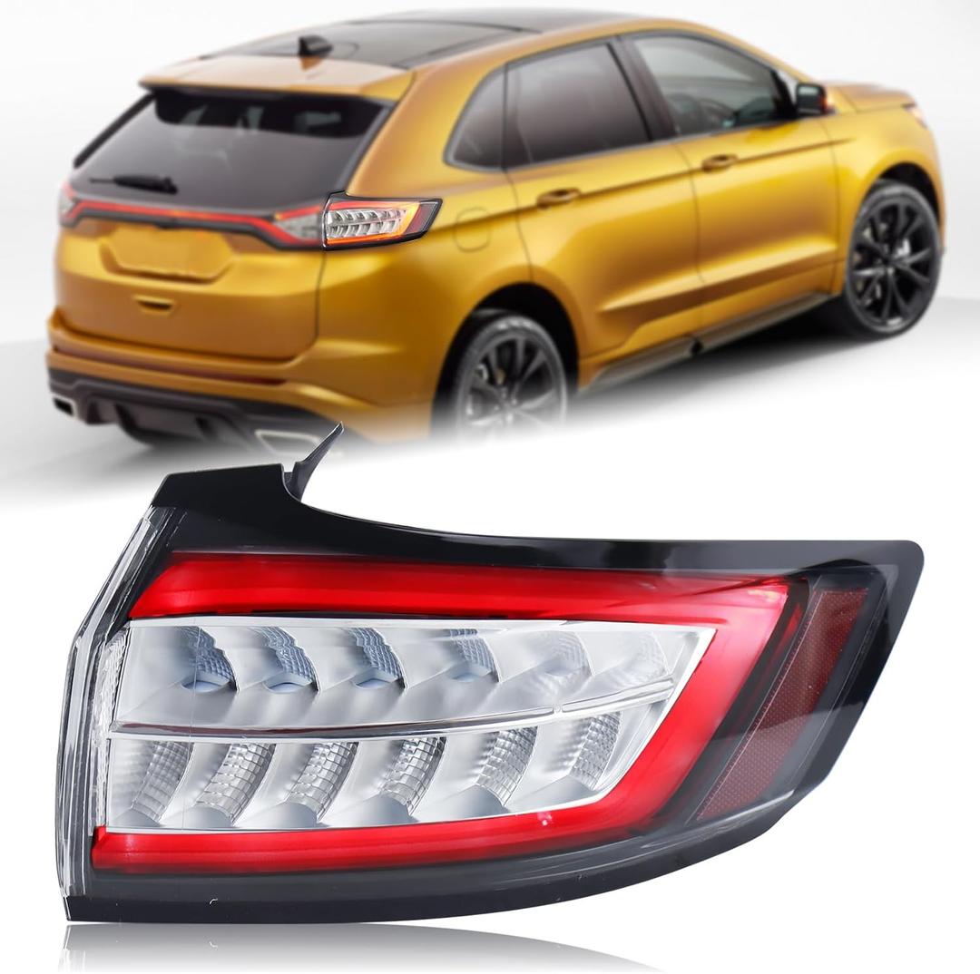 LED Tail Light Fits 2015-2018 Ford Edge Titanium/Sport Model