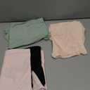 QUASTI Women's High Waisted Underwear Slightly Tummy Control Cotton Panties Full Coverage Postpartum Briefs 4 Pack, Medium