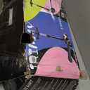 24V Electric Scooter for Kids w/150W Powerful Motor, Thumb Throttle, LCD Screen, Bluetooth, Light-Up Stem Deck & Wheels, 3 Adjustable Heights, 5MPH Safe Speed, 3 Wheel Electric Scooter for Kids (Black)