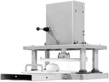 Commercial Pizza Dough Press Machine, 8.6” Electric Dough Roller Sheeter, Pastry Pizza Bread Press Forming Processor, Stainless Steel, for Bakery Home Restaurant Use