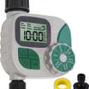 Biswing Watering Timer for Garden Hose, Outlet Hose Water Sprinkler Timers, Programmable Hose Timer with Digital Irrigation Timer System, Battery Operated for Outdoor Yard Lawn Garden Watering
