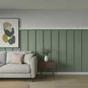 Weysat 1 Set Board and Batten Wall Panel Wainscoting Panel 157 x 63in