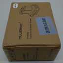 Upholstery Carpet Cleaner, MUJERBAY 12Kpa Portable Spot & Stain Cleaner Shampooer, Move with Universal Wheels & Handle, 1.18-inch Deep Cleaning Machine for Couch, Stairs, Car & Messes, Red (White)