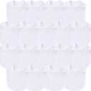 Baby Bibs Soft and Absorbent Organic Cotton Bandana Drool Bibs Set for Boys Girls Newborn 0-36 Months (White-18)