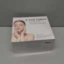 Red Light Therapy for Face, Led Face Mask Light Therapy, Anti-Aging Infrared Therapy for Wrinkles, Fine Lines, 7-1 Colors LED Facial Skin Care Mask (White)