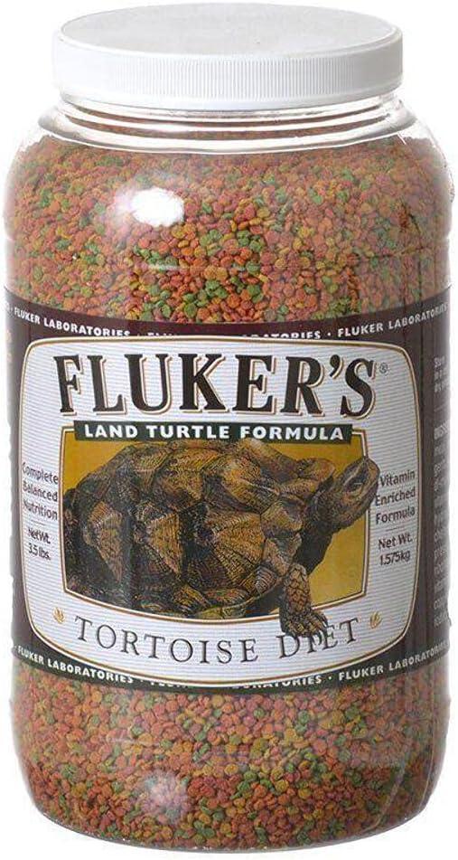 Fluker's Tortoise Diet, Small Pellet Food, Land Turtle Formula, 3.5 lbs. (3.5 Pound (Pack of 1))