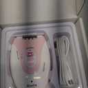 Facial Epilator for Women, Lady Epilators Hair Removal for Face, Epilators with LED Light, Two Speed Hair Removal Device, Epilator for Women, Pluxy Facial Hair Removal for Bikini Arm Legs Armpits