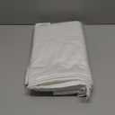 Royale Linens 300 Thread Count 100% Long Staple Combed Cotton Flat Sheet - Super Soft - Top Sheets - King Flat Sheet Sold Separately - Breathable, Cool & Crisp Percale Sheets Only (King, White)