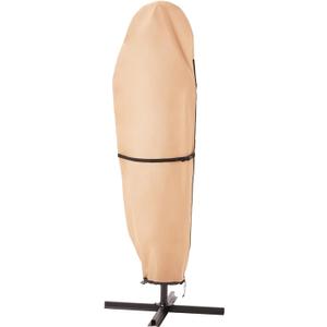 Patio Parasol 600D Waterproof Outdoor Offset Umbrella Cover - Fits Cantilever Offset Umbrella 12-14 Feet