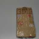 RACETOP 24 PCS Small Christmas Gift Bags With Handles, 4 Designs Xmas Kraft Paper Bags for Christmas Goody Bag, Party Favors (5.8 x 3.2 x 8.25) (1 Count (Pack of 24))