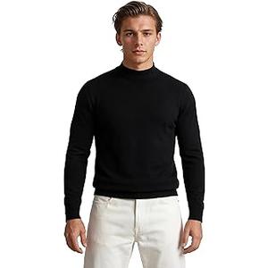 X RAY Mens Mock Neck Sweater, Soft Slim Fit Pullover Top, Basic Mock Neck Sweater for Men, Size M