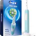 OralB Pro 1000 CrossAction Electric Toothbrush, Green
