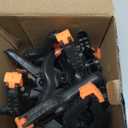 24 Pack 3.5 inch Plastic Spring Clamps, Black Heavy Duty Clips, Backdrop Clips, Plastic Clamps for Crafts, Backdrop Stand, Woodworking, Photography