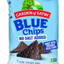 Garden of Eatin' Tortilla Chips, Unsalted, Blue Corn, 5.5 oz (Pack of 12)