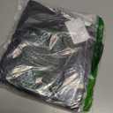 Forever 21 Womens Satin Square-Cut Crop Top (Black, XS)