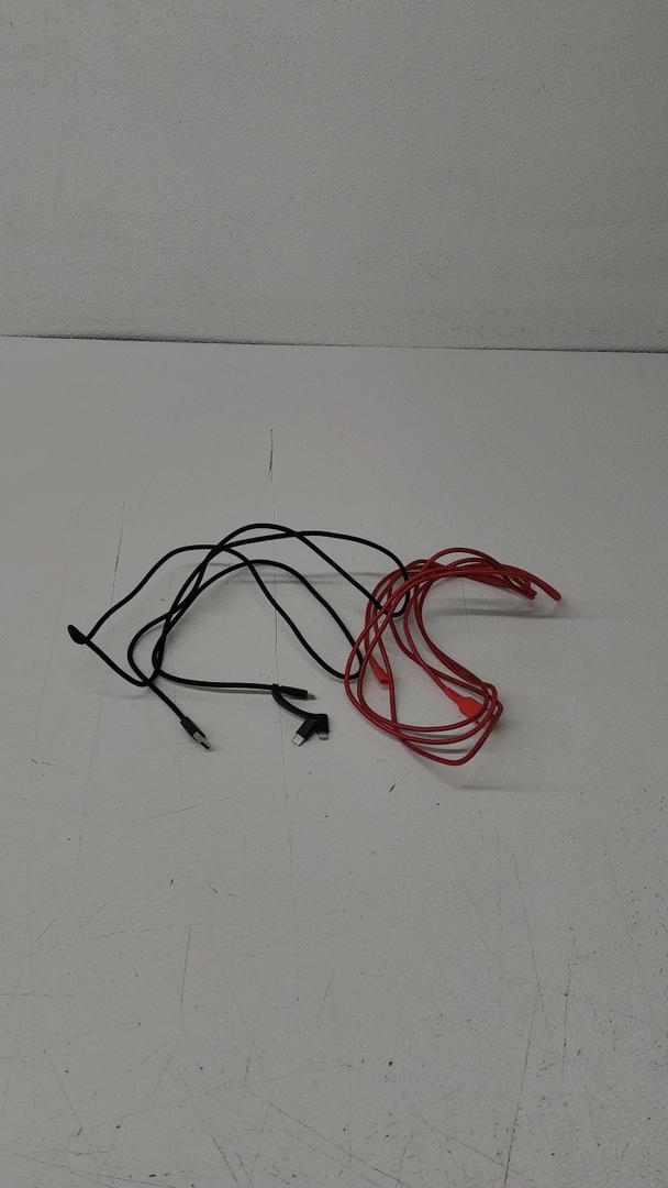 Change Cable Black 3 ft  & Red 9,5  ft