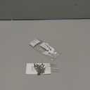 Unicra Bride Wedding Crystal Hair Pins Flower Bridal Hair Pieces Wedding Hair Accessories for Women and Girls Pack of 3 (Silver)