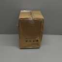 Cesun 1.2 Gallons Small Black Trash Can, Bathroom Garbage Can with Lid and Foot Pedal, Mini Round Wastebasket for Bathroom, Bedroom, Office, 4.5 Liters / 1.2 Gallons, Matte Black