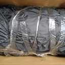 Ninemoon 3 Inch Memory Foam Mattress Topper with Cool Nylon-Spandex Cover, Full