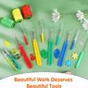 20 PCS Seam Ripper Kit for Sewing, Needle Threader, Thread Snips, Thimble, Tape Measure, Tailors Awl, Large Thread Remover and Small Stitch Ripper Sewing Supplies and Accessories for Craft