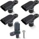 4PCS Camshaft & 1PCS Crankshaft Position Sensor Replaces 12615371 12615626 Compatible with GM Vehicles 2010-2020 Compatible with Chevrolet Camaro 2010-2015