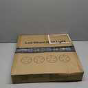 Ehaho 17" Double Row Cold White LED Wheel Ring Light 624Leds Flashing Rim Light Tire Light Wheel Well Light for Car Truck Vehical